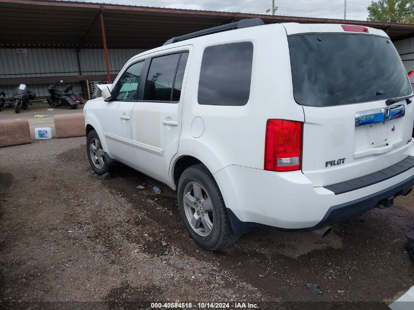 2009 Honda Pilot Ex-L VIN: 5FNYF48529B034691 Lot: 40584518