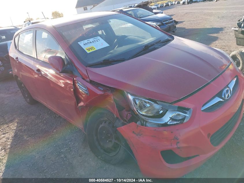 VIN KMHCT5AE7EU190550 2014 Hyundai Accent, GS no.1