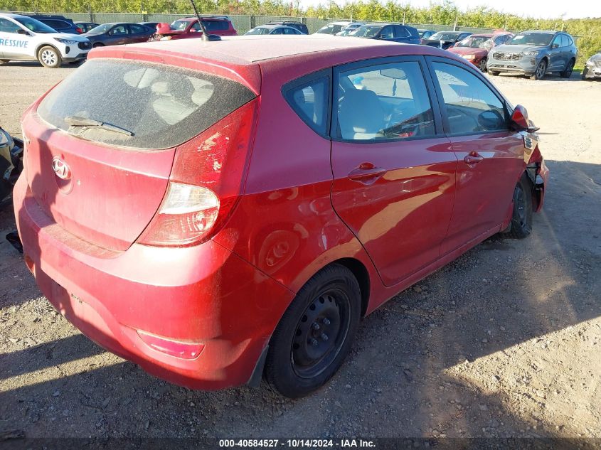 VIN KMHCT5AE7EU190550 2014 Hyundai Accent, GS no.4