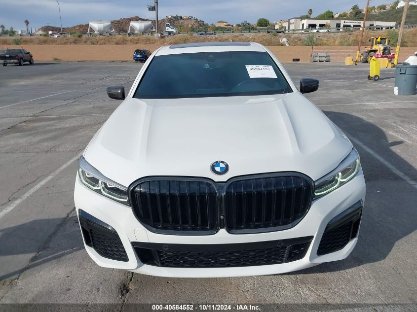 2021 BMW 740I VIN: WBA7T2C01MCG15836 Lot: 40584552