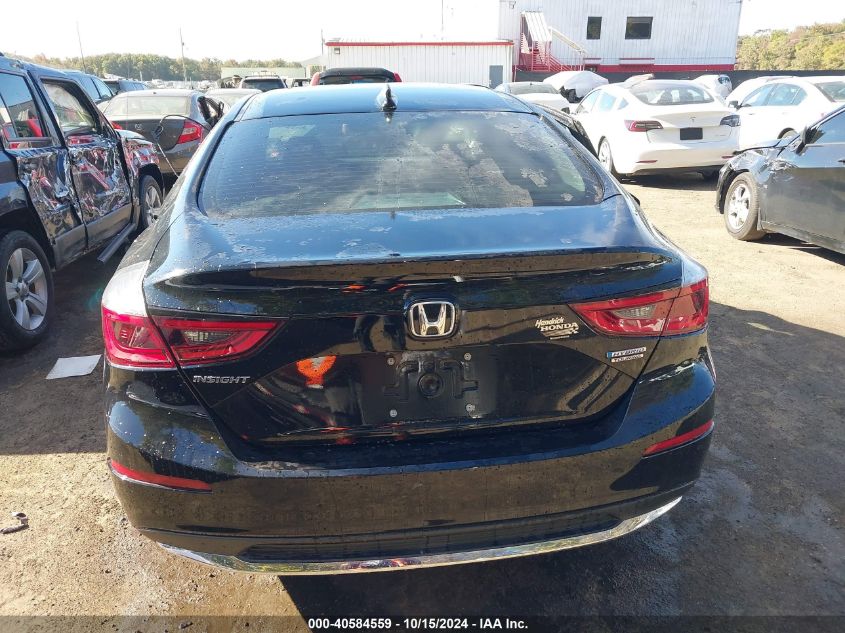 2020 Honda Insight Touring VIN: 19XZE4F96LE008590 Lot: 40584559