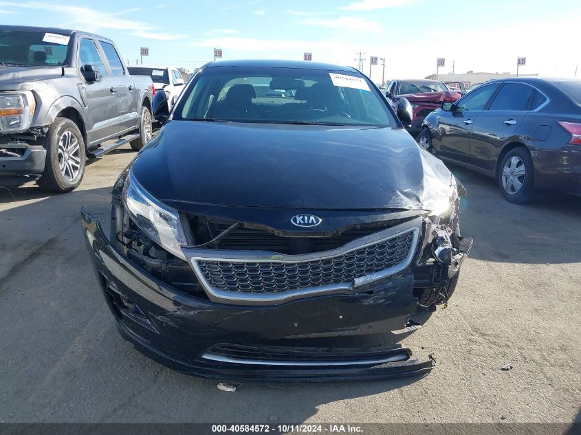 2016 Kia Optima Hybrid VIN: KNAGM4AD2G5094937 Lot: 40584572