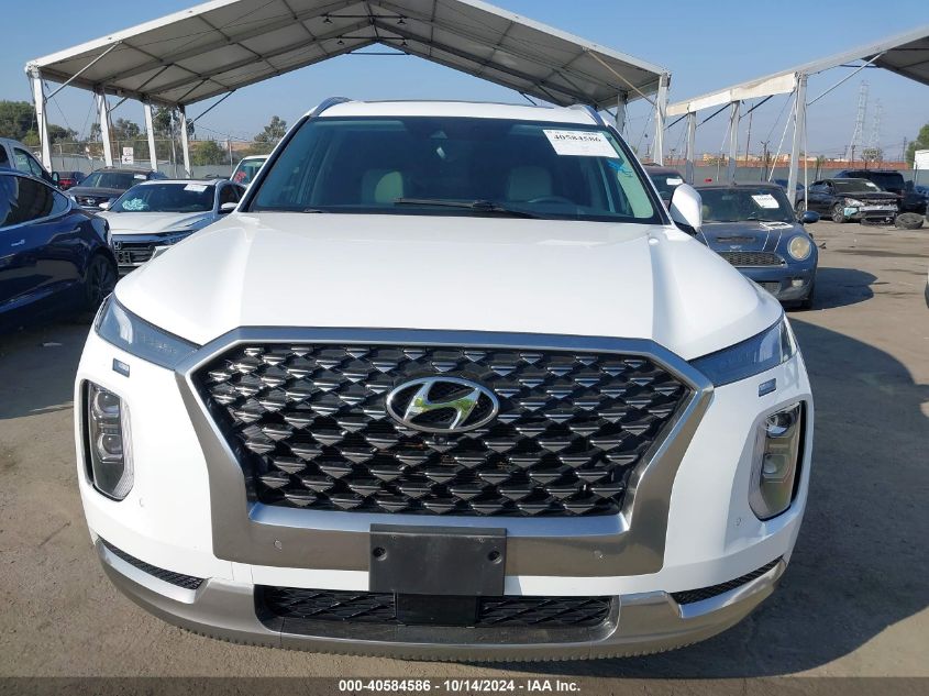 2022 Hyundai Palisade Calligraphy VIN: KM8R74HE2NU378200 Lot: 40584586