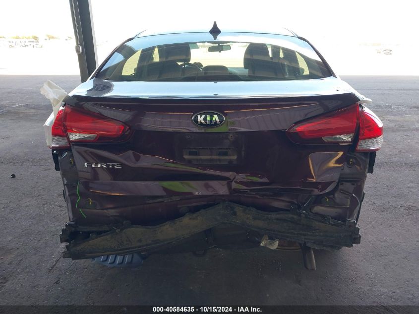 2018 Kia Forte Lx VIN: 3KPFK4A76JE168452 Lot: 40584635