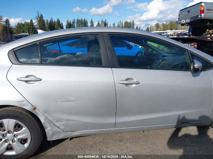 2018 Kia Forte Lx VIN: 3KPFK4A77JE217805 Lot: 40584638