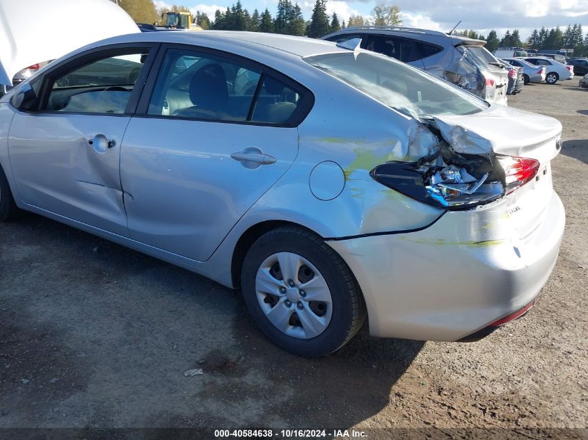 2018 Kia Forte Lx VIN: 3KPFK4A77JE217805 Lot: 40584638