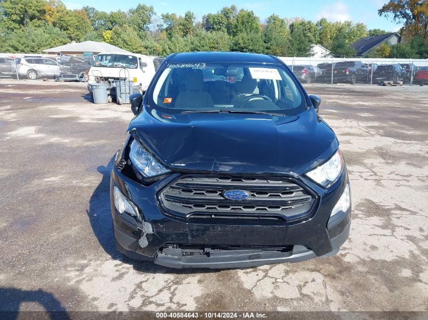 2020 Ford Ecosport S VIN: MAJ3S2FE0LC379032 Lot: 40584643