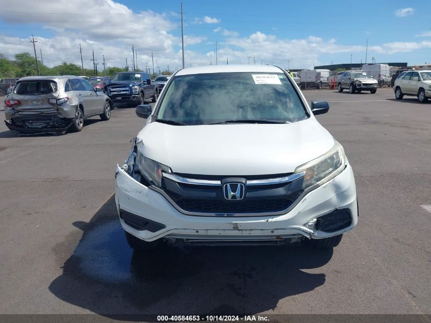 2016 Honda Cr-V Se VIN: 5J6RM3H48GL002070 Lot: 40584653