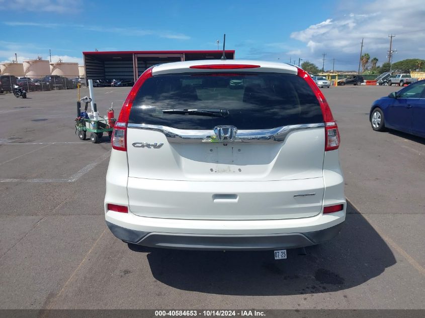 2016 Honda Cr-V Se VIN: 5J6RM3H48GL002070 Lot: 40584653