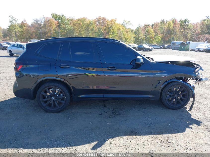 2023 BMW X3 xDrive30I VIN: 5UX53DP08P9S71872 Lot: 40584661