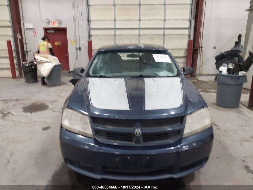 2008 Dodge Avenger Se VIN: 1B3LC46R78N242060 Lot: 40584666