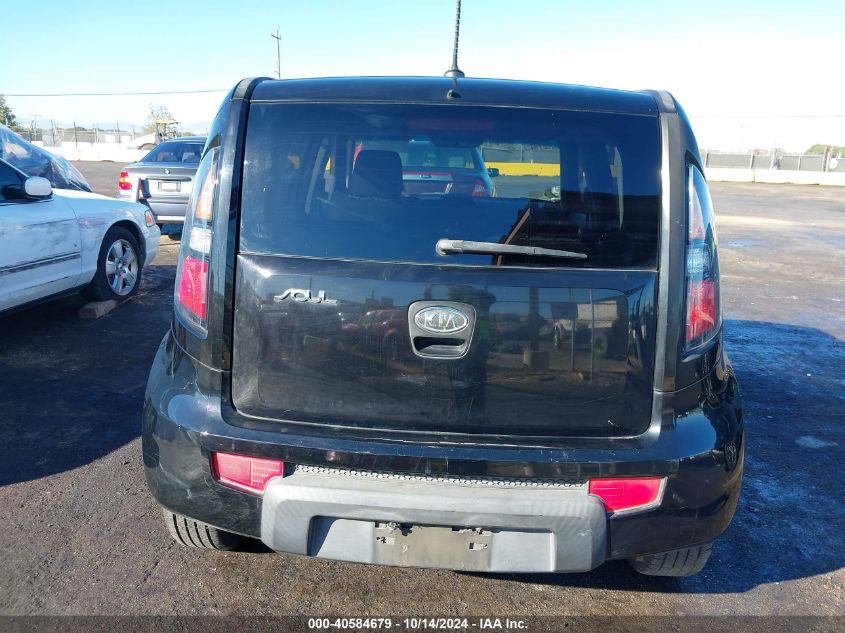 2010 Kia Soul + VIN: KNDJT2A23A7034529 Lot: 40584679