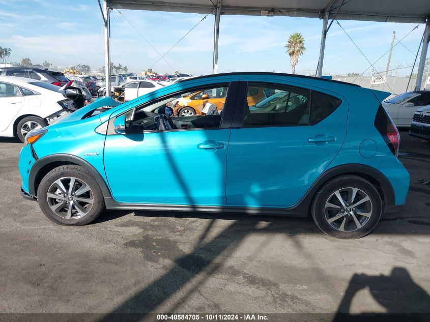 2018 Toyota Prius C VIN: JTDKDTB35J1614043 Lot: 40584705