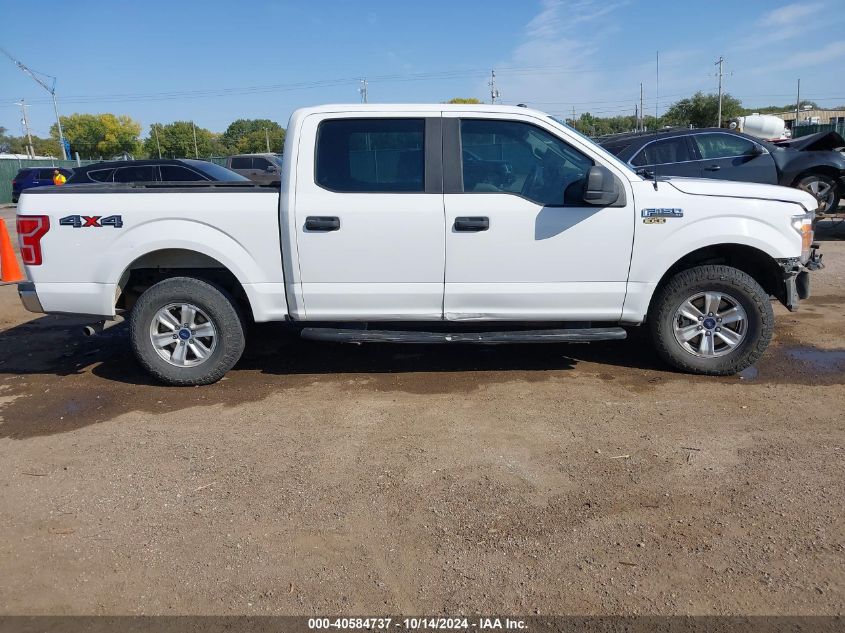 2018 Ford F-150 Xl VIN: 1FTEW1EB7JFB70813 Lot: 40584737