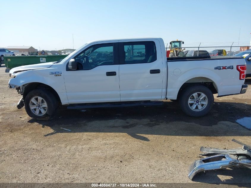 2018 Ford F-150 Xl VIN: 1FTEW1EB7JFB70813 Lot: 40584737