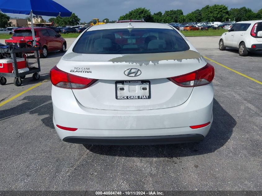 5NPDH4AE5FH636887 2015 Hyundai Elantra Se