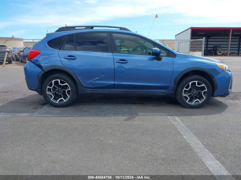 2016 Subaru Crosstrek 2.0I Premium VIN: JF2GPABC0G8280748 Lot: 40584758