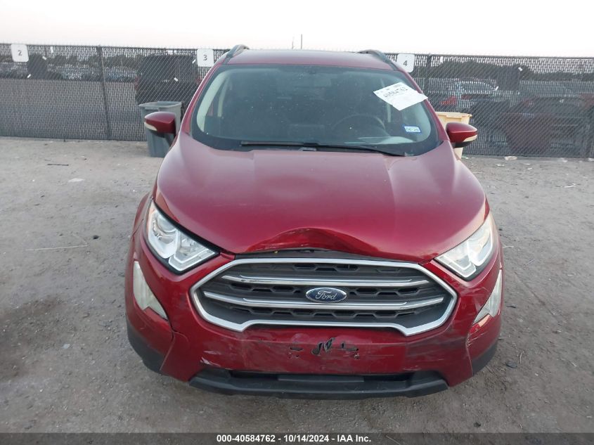 2018 Ford Ecosport Se VIN: MAJ3P1TE2JC209381 Lot: 40584762