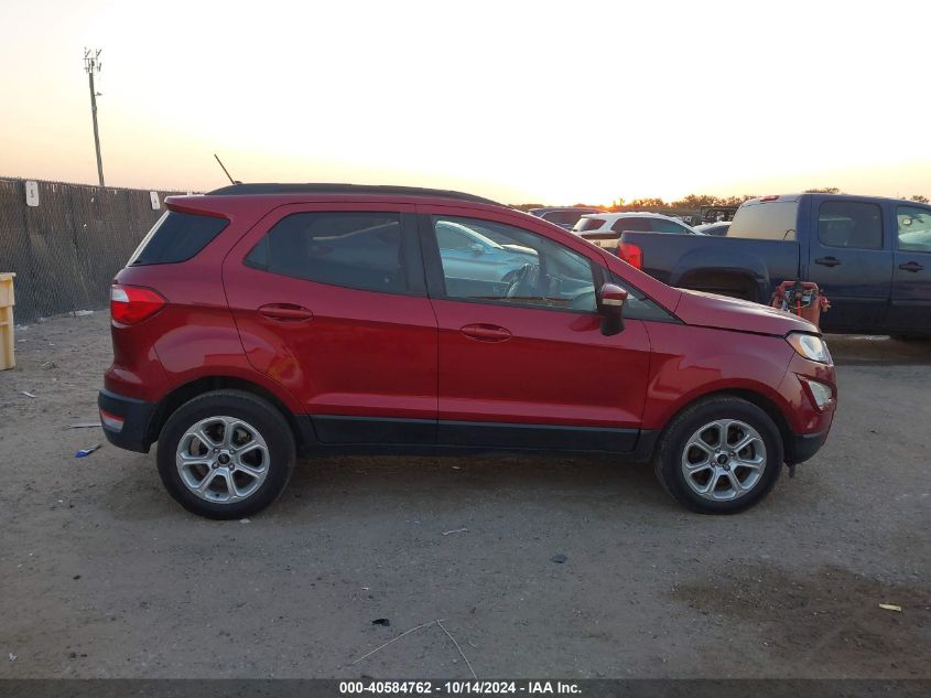 2018 Ford Ecosport Se VIN: MAJ3P1TE2JC209381 Lot: 40584762