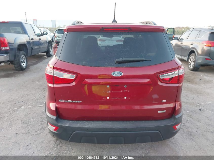 2018 Ford Ecosport Se VIN: MAJ3P1TE2JC209381 Lot: 40584762