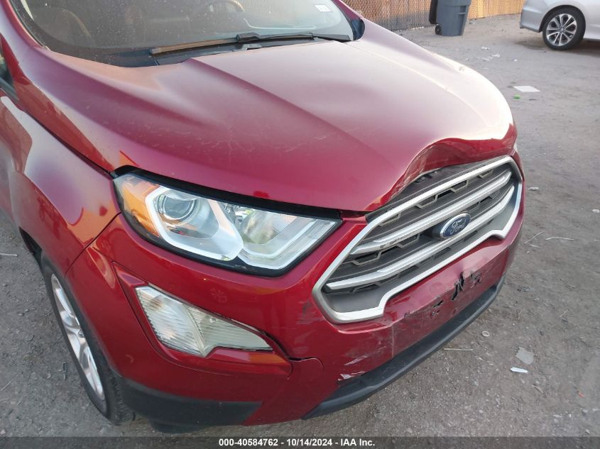 2018 Ford Ecosport Se VIN: MAJ3P1TE2JC209381 Lot: 40584762