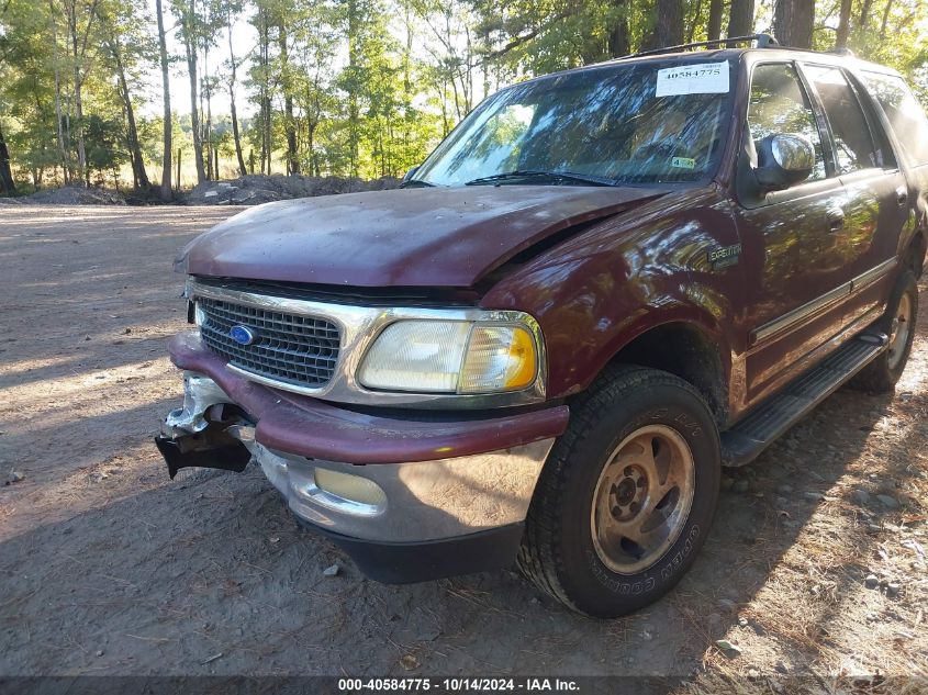 1997 Ford Expedition Eddie Bauer/Xlt VIN: 1FMEU18W5VLA77229 Lot: 40584775