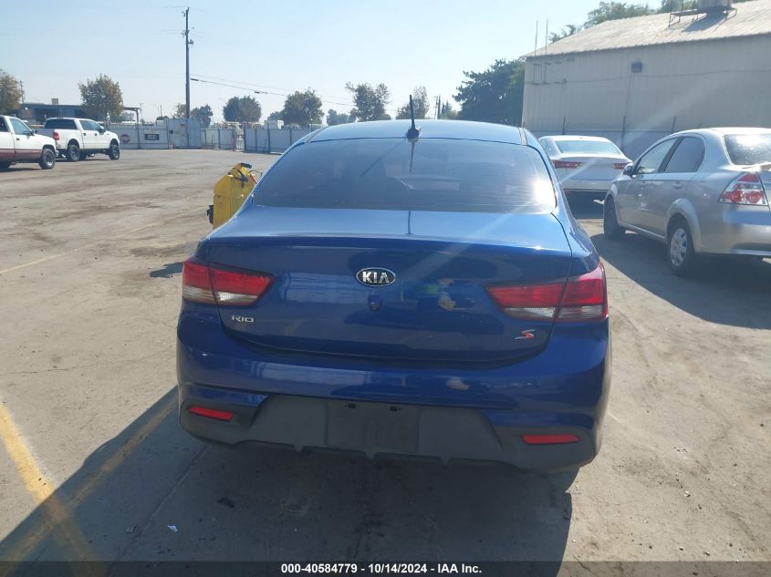 2018 Kia Rio S VIN: 3KPA24AB3JE127341 Lot: 40584779