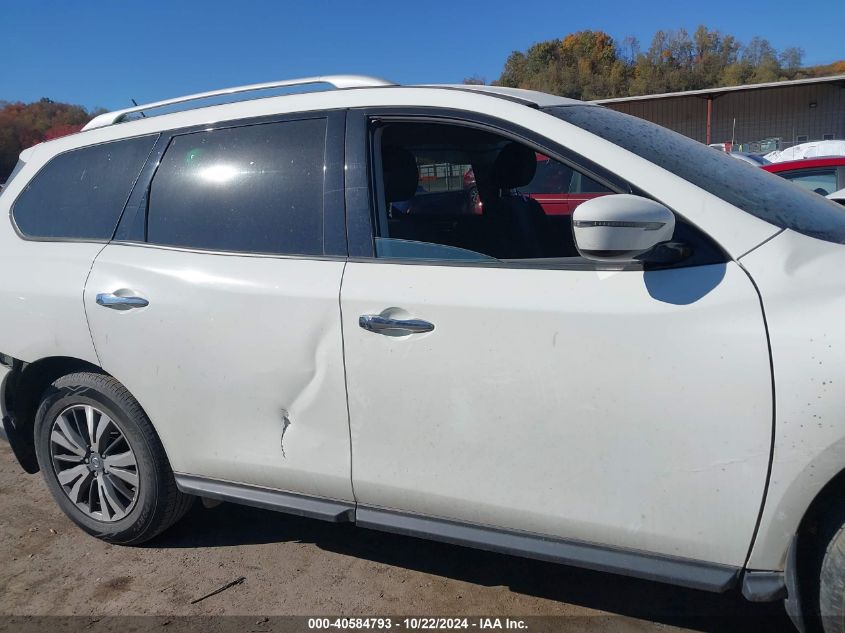 2017 Nissan Pathfinder S VIN: 5N1DR2MM9HC699408 Lot: 40584793