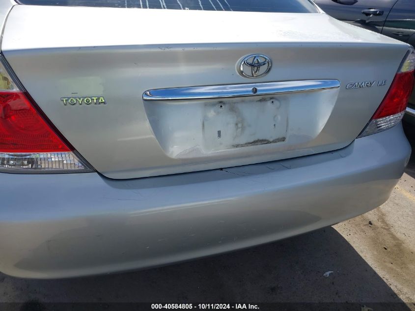 2005 Toyota Camry Le VIN: 4T1BE30K95U566201 Lot: 40584805