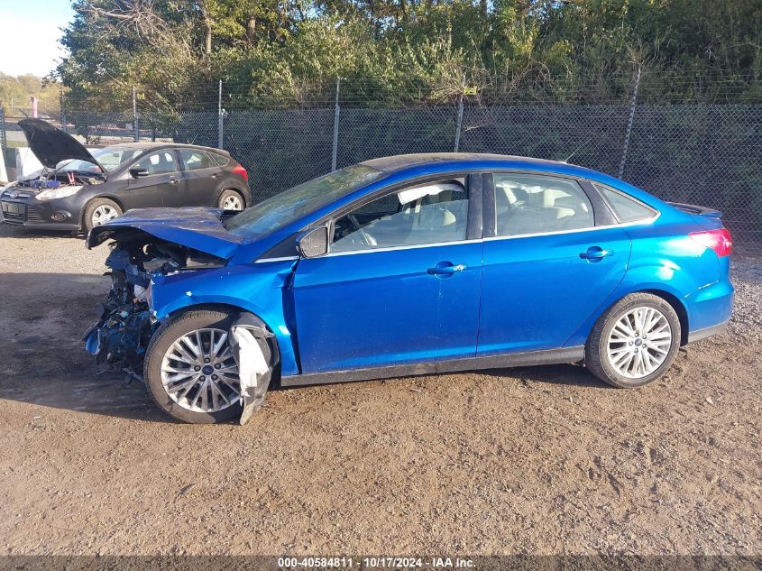 2018 Ford Focus Titanium VIN: 1FADP3J21JL242378 Lot: 40584811