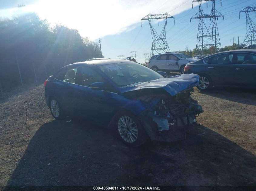 VIN 1FADP3J21JL242378 2018 Ford Focus, Titanium no.1