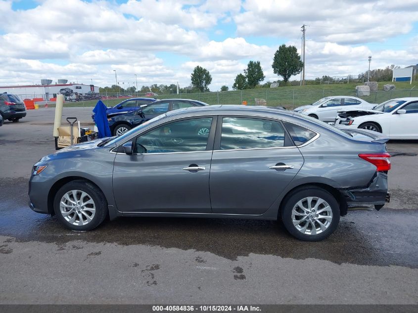 2018 Nissan Sentra Sv VIN: 3N1AB7AP4JY287730 Lot: 40584836