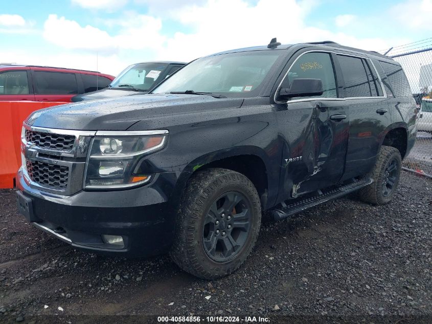 2017 Chevrolet Tahoe Lt VIN: 1GNSKBKC0HR310198 Lot: 40584856