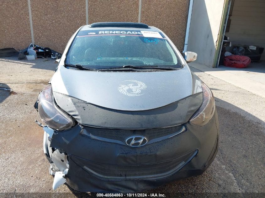 KMHDH6AE4DU015781 2013 Hyundai Elantra Se