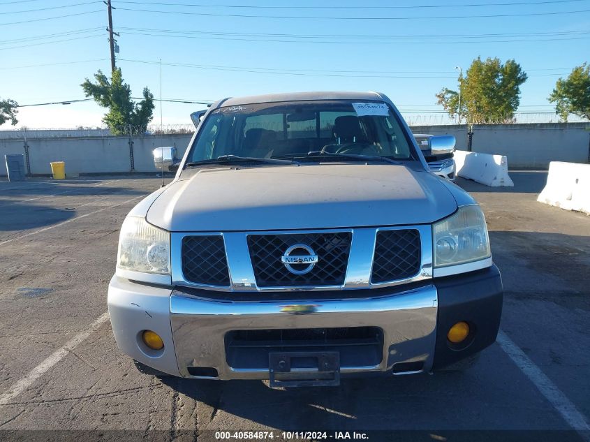 2004 Nissan Titan Se VIN: 1N6AA07A64N584121 Lot: 40584874