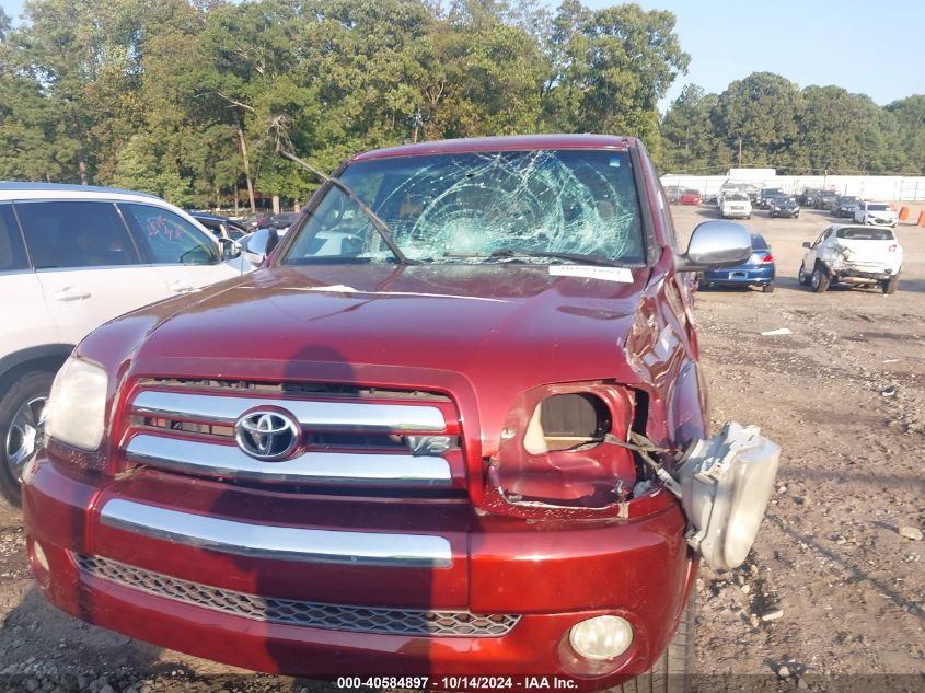 2006 Toyota Tundra Sr5 V8 VIN: 5TBET34126S536397 Lot: 40584897