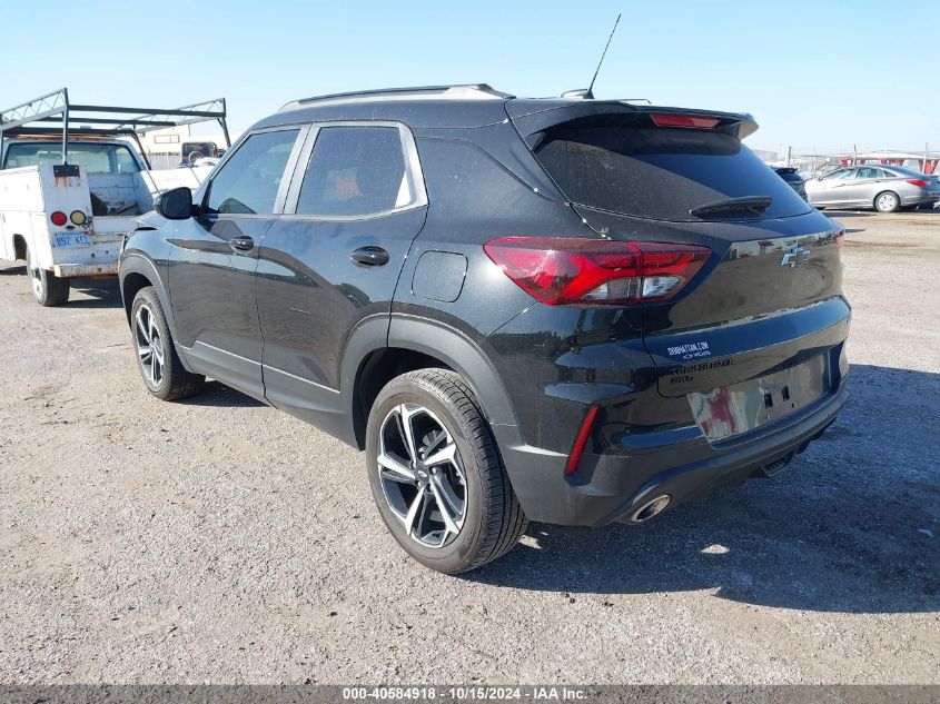 2023 Chevrolet Trailblazer Awd Rs VIN: KL79MUSLXPB191660 Lot: 40584918