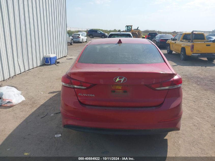 5NPD84LF1HH016868 2017 Hyundai Elantra Se/Value/Limited