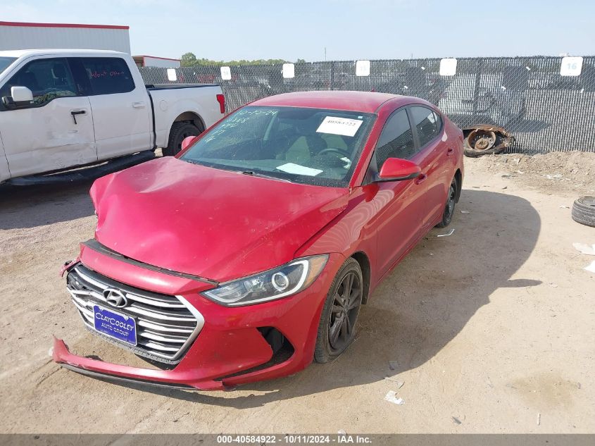 5NPD84LF1HH016868 2017 Hyundai Elantra Se/Value/Limited