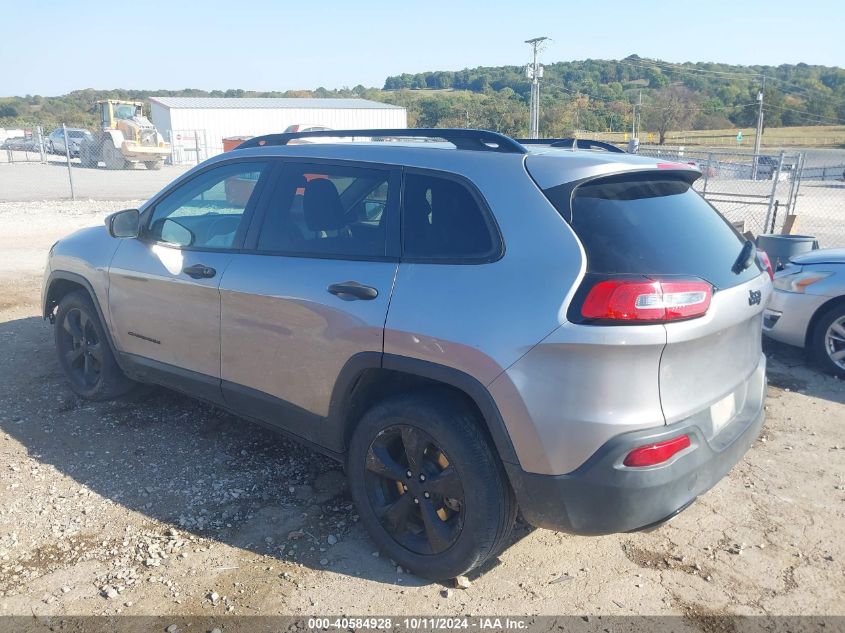 2017 Jeep Cherokee Altitude Fwd VIN: 1C4PJLASXHW566110 Lot: 40584928