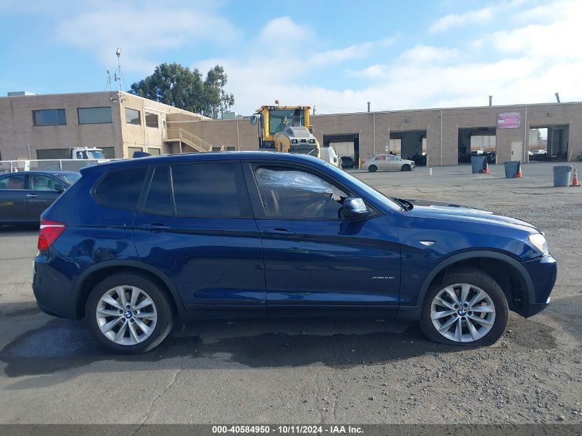 5UXWX9C52E0D34699 2014 BMW X3 xDrive28I