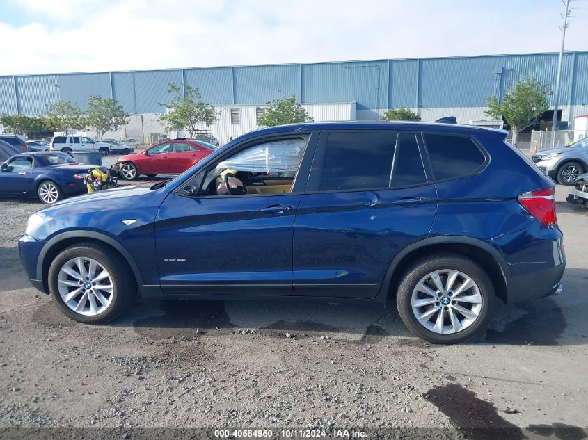 5UXWX9C52E0D34699 2014 BMW X3 xDrive28I