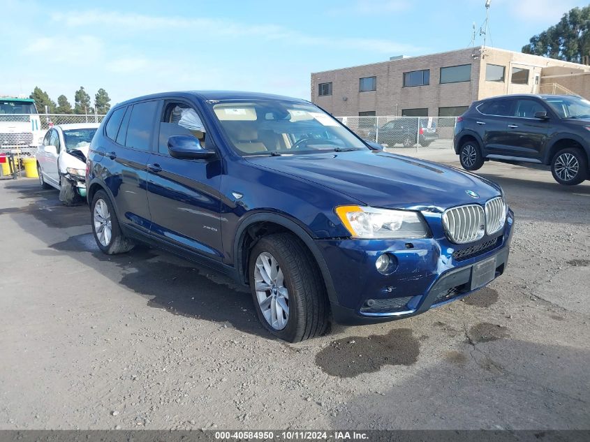 VIN WBA4U7C38H5H20343 2014 BMW X3 no.1