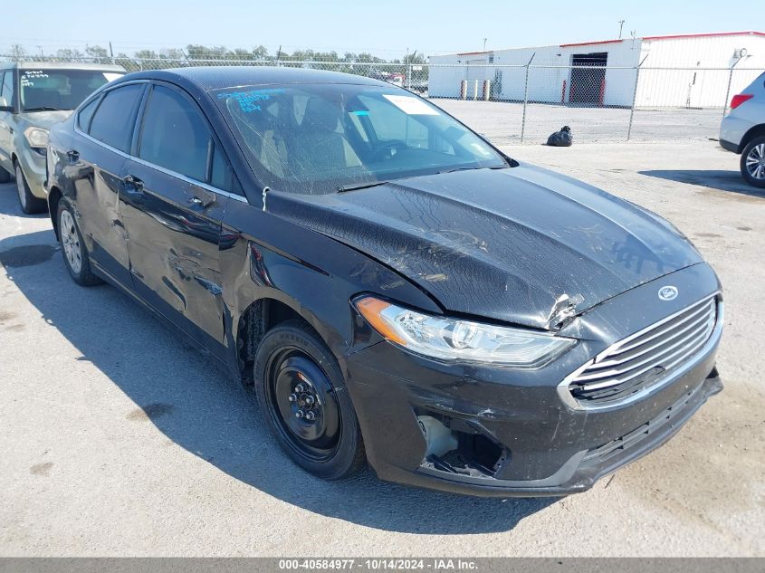 2019 FORD FUSION S - 3FA6P0G71KR280593