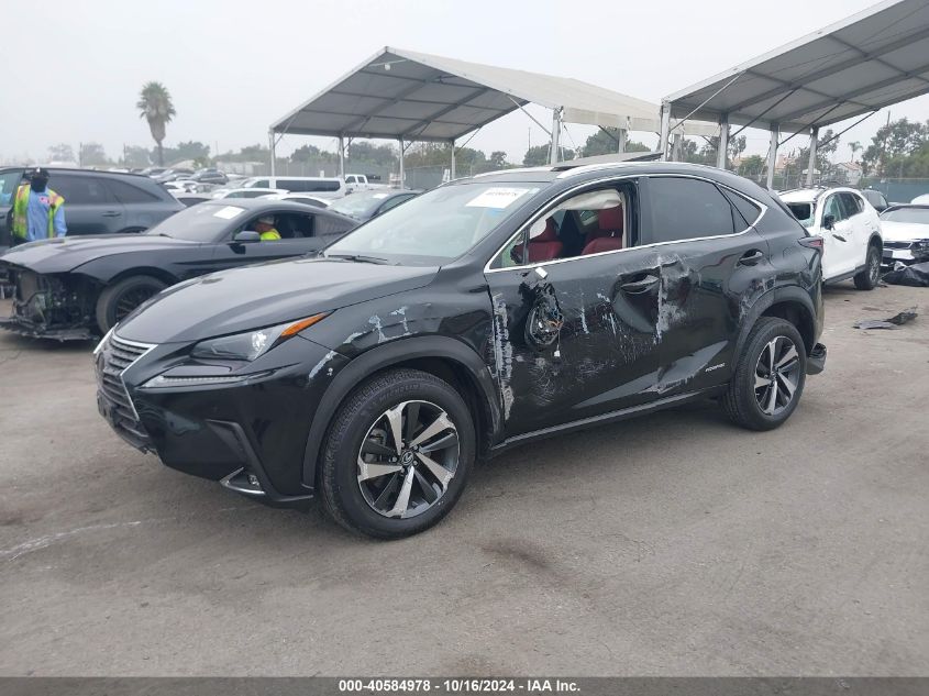 2021 Lexus Nx 300H VIN: JTJGJRDZ7M2161865 Lot: 40584978