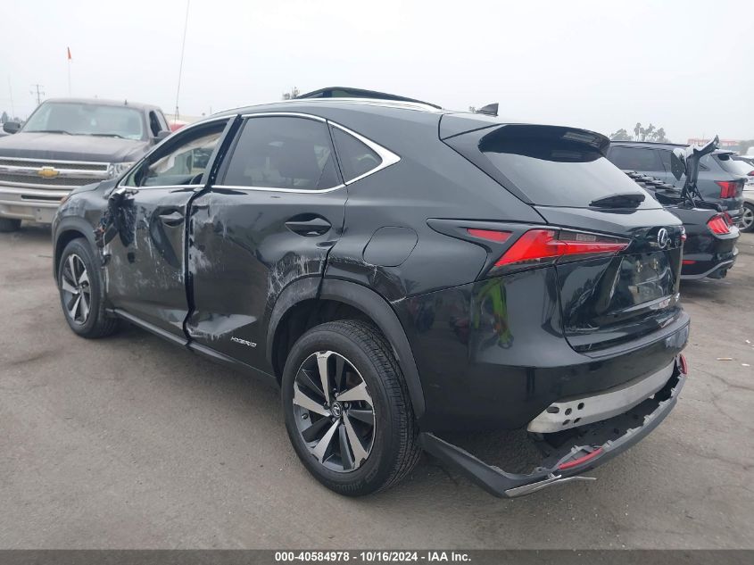 2021 Lexus Nx 300H VIN: JTJGJRDZ7M2161865 Lot: 40584978