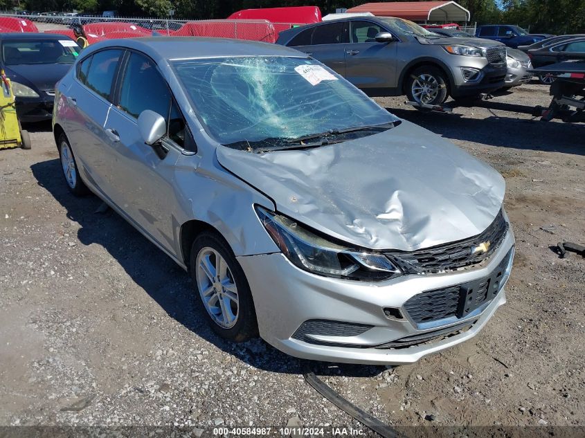 3G1BE6SM2JS615407 2018 Chevrolet Cruze Lt Auto