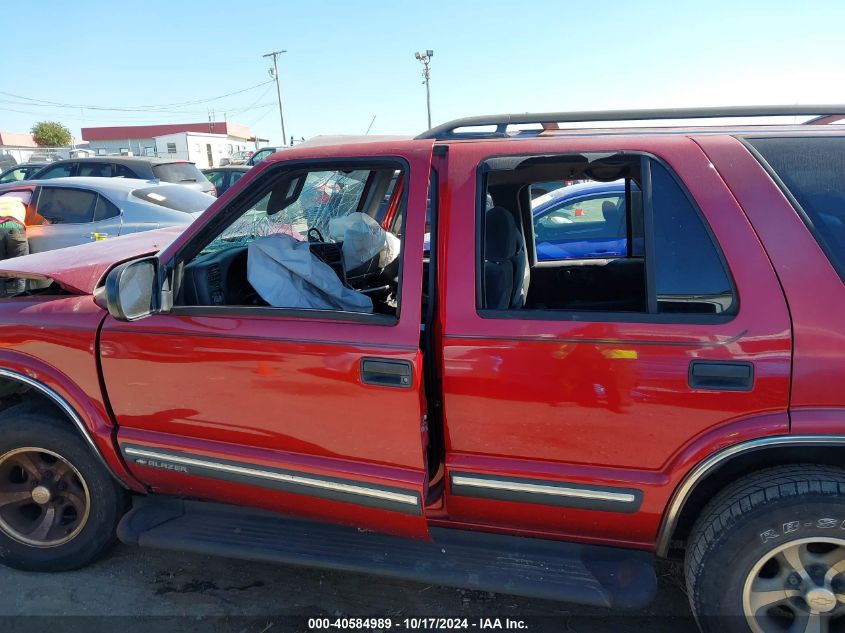 2000 Chevrolet Blazer Lt VIN: 1GNCS13W1Y2255535 Lot: 40584989