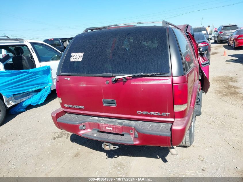 2000 Chevrolet Blazer Lt VIN: 1GNCS13W1Y2255535 Lot: 40584989