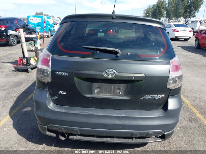 2006 Toyota Matrix Xr VIN: 2T1KR32E96C622863 Lot: 40584994